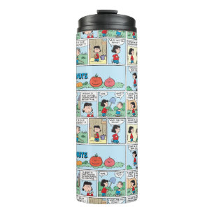 Planten van een moestuin thermosbeker