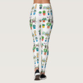 Planten van het huis drukken leggings (Achterkant)