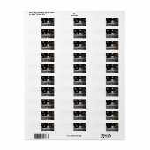 Planten van het zonnestelsel etiket (Full Sheet)