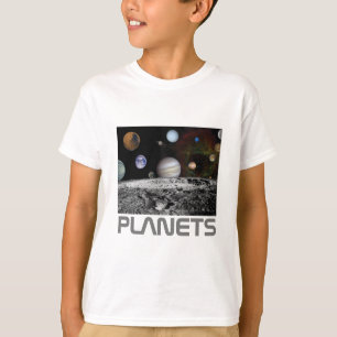 Planten van het zonnestelsel t-shirt
