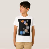 Planten van het zonnestelsel t-shirt (Voorkant volledig)