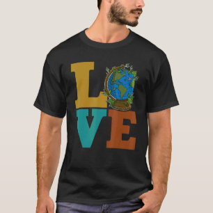 Planten van milieubeschermingsdieren van ecoloog t-shirt