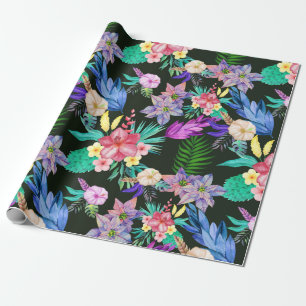 Planten van tropisch Oerwoud Cadeaupapier