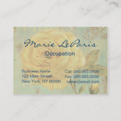 Planten ~ Visitekaartje (Achterkant)