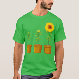 planten voor de teelt van zonnebloemen Lovers T-shirt
