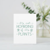 Planten voor instapkaarten briefkaart (Staand voorkant)