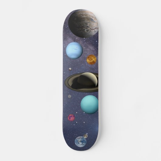 Planten voor zonnesystemen skateboard (Voorkant)