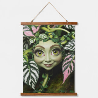 Planten wandtapijt hangend wandkleed