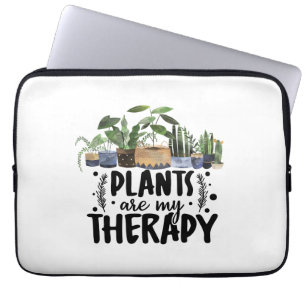 Planten zijn mijn Planten van het Citaat van de Be Laptop Sleeve