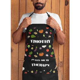 Planten zijn mijn therapie Schort