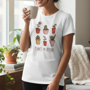 Planten zijn vrienden t-shirt