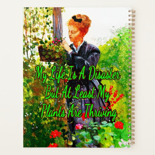 Planten Zomer Winslow Homer Planner (Achterkant)