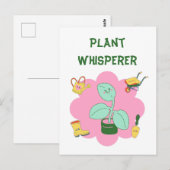Plantenfluisteraar Briefkaart (Voorkant / Achterkant)
