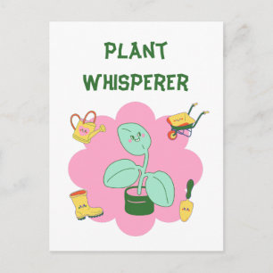 Plantenfluisteraar Briefkaart