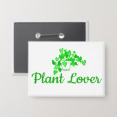 Plantenliefhebber Button (Voorkant / Achterkant)