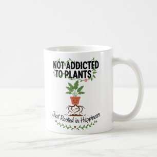 Plantenliefhebber Grappig “Ik ben niet verslaafd a Koffiemok