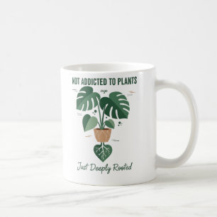 Plantenliefhebber Grappig “Ik ben niet verslaafd a Koffiemok