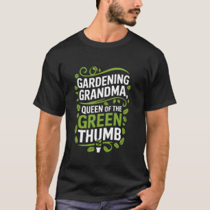 Plantenliefhebber Plant Oma En Tuinieren Tuinierde T-shirt