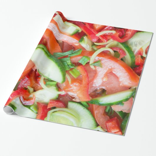 Plantensalade Cadeaupapier (Uitgerold)