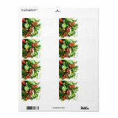 Plantensalade Etiket (Full Sheet)