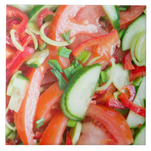 Plantensalade Tegeltje
