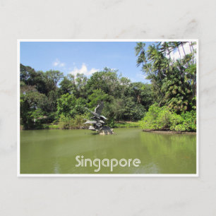 plantentuinen met enkelapore botanic briefkaart