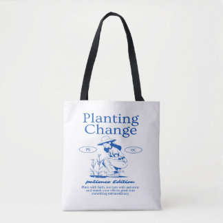 Planter le Sac fourre-tout de changement - Concept