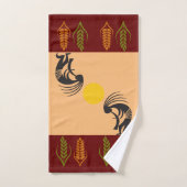 Planter les semences Springtime Kokopelli (Serviette à main)