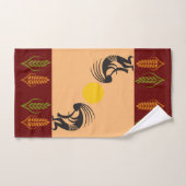Planter les semences Springtime Kokopelli (Serviette à main)