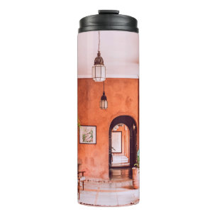 PLANTERS MET PLANT NAAR RUGRUIMTE BINNENKANT THERMOSBEKER