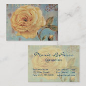 Plantes ~ Carte de visite (Devant / Derrière)