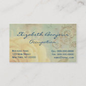 Plantes - Carte de visite (Dos)