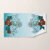 Plantes de Cactus du désert (Serviette à main)