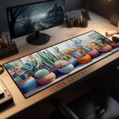 Plantes de cactus pointillés Peinture Whimsical Gr