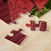 Plantes de Noël Festives Puzzle (Côté)