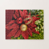 Plantes de Noël Festives Puzzle (Horizontal)