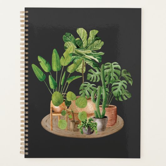 Plantes d'intérieur à l'aquarelle (Devant)