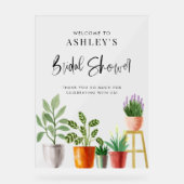 Plantes en pot Boho pour la fête de douche de la m (Recto)