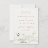 Plantes et canards Save the Date (Devant)