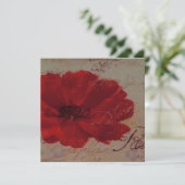 Plantes Rouges ~ Invitations (Debout devant)