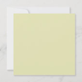 Plantes Rouges ~ Invitations (Dos)
