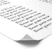 Plantes violettes stylisées florales Tableau de si (Coin)