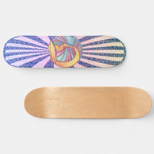 Planteur alien Skateboard (Horz)