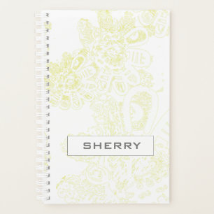 Planteur de monogramme d'Imaginaire floral