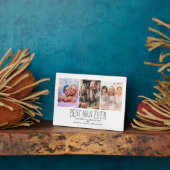 Plaque à 3 Photo Best Nan Ever Tabletop (Côté)