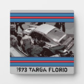 Plaque à plateau 1973 RACING avec Easel (Devant)