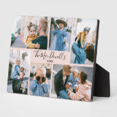 Plaque à six photos moderne (Côté)