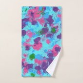 Plaque Abstraite de sirène (Serviette à main)