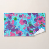 Plaque Abstraite de sirène (Serviette à main)