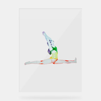 Plaque acrylique - hanumanasana